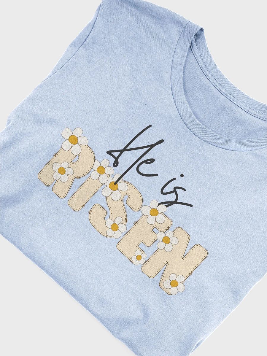 HE IS RISEN (Cursive + Floral Letters) product image (1)