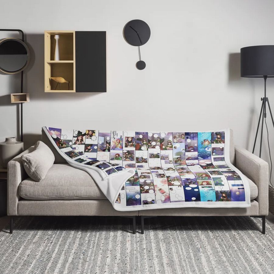 Comic Blanket 60″ × 80″ product image (11)
