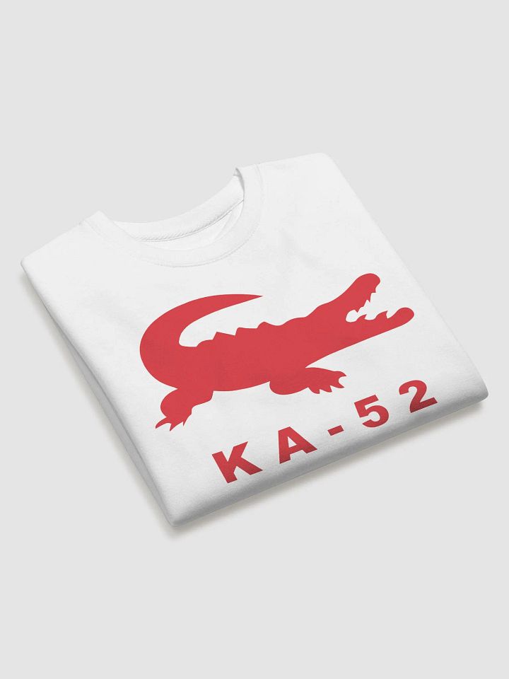 KA-52 Red Crocodile Silhouette Sweatshirt product image (2)