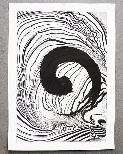 intervals 
30x40cm | paper & ink.
available via DM.
•
#intuitive #illustration #shodo #suminagashi 
#flow #fluidart #artforsa...
