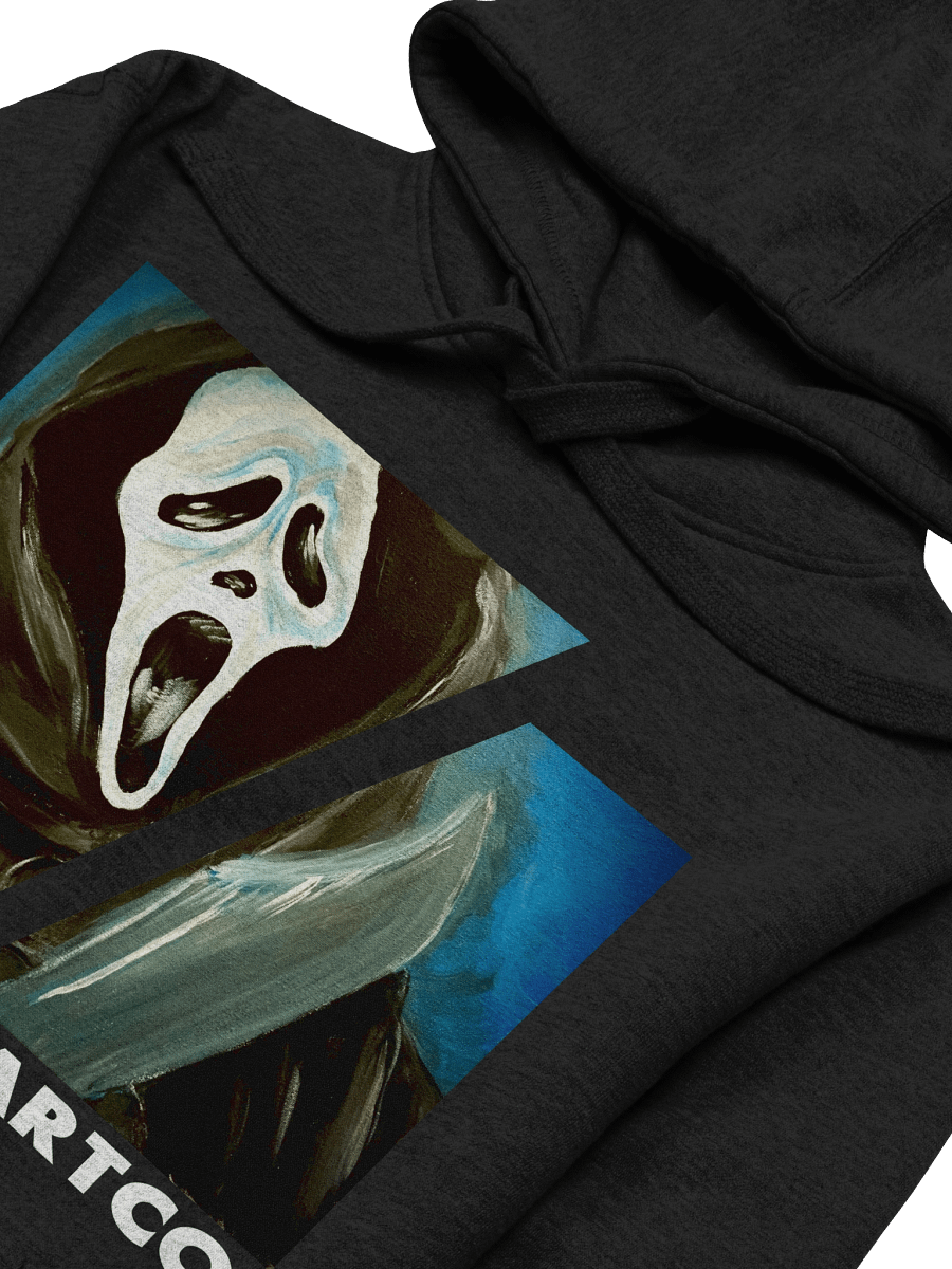 Ghostface with a Knife Split Design Hoodie product image (32)