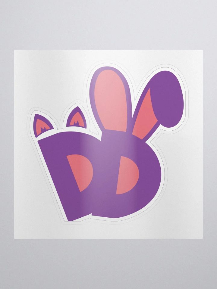 Double D Logo Stickers! product image (1)