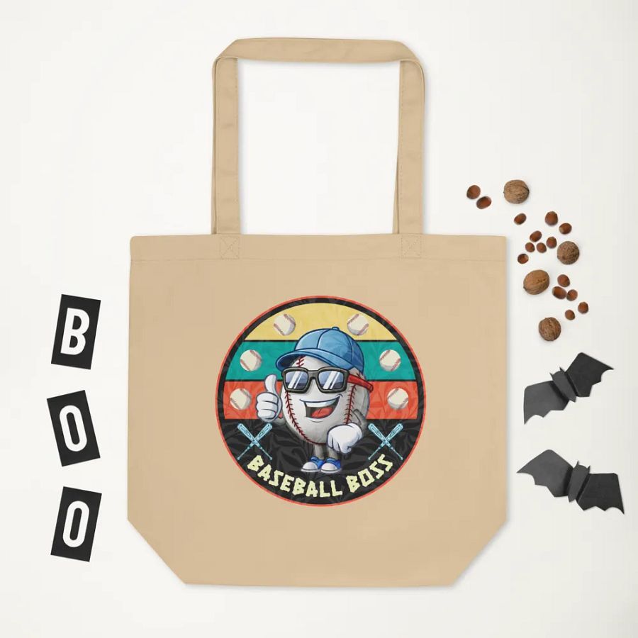 Baseball Boss Eco-Friendly Tote Bag product image (5)
