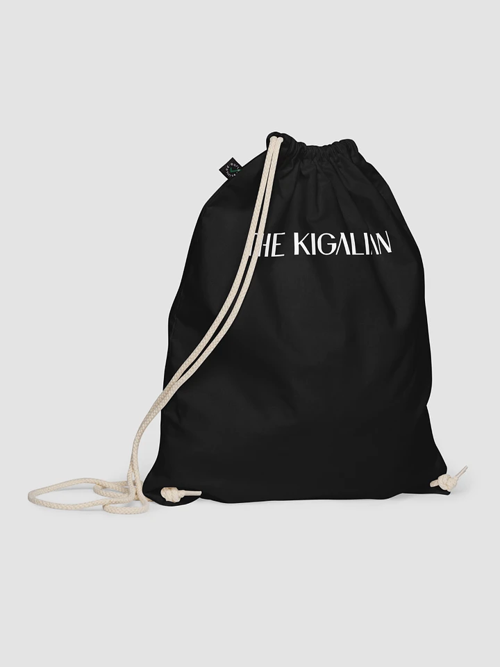 The Kigalian Organic Cotton Drawstring Bag product image (1)