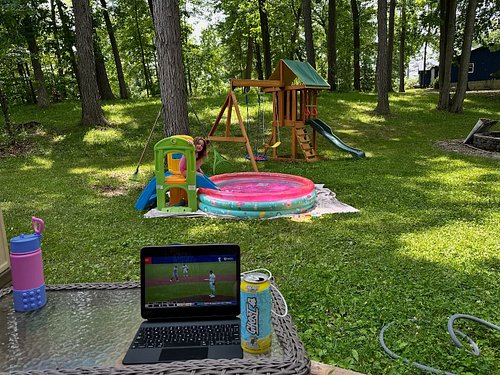 When it’s 90 and humid on a Saturday, chilling with a cold drink, Tigers baseball, and your kid cooling off in the pool is th...