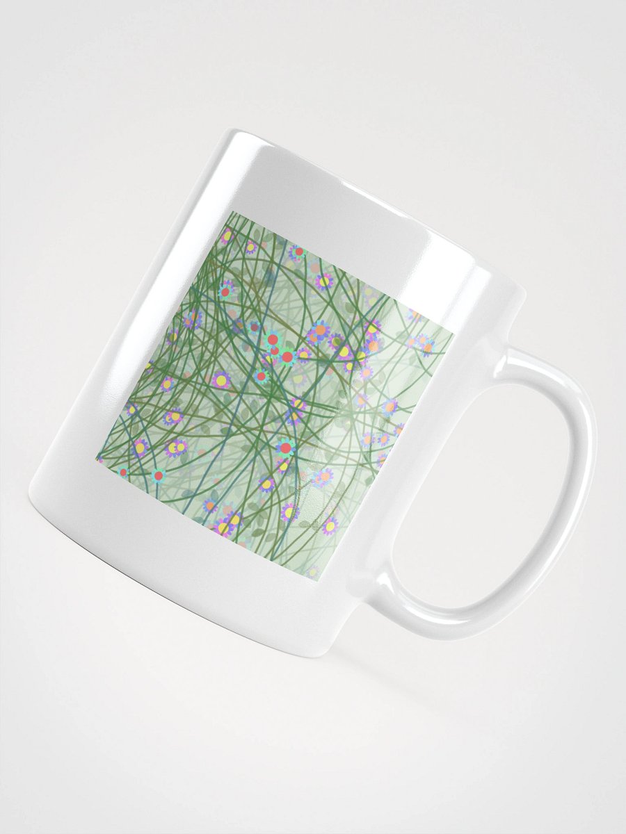 Wavy Blooms Ceramic Mug product image (4)