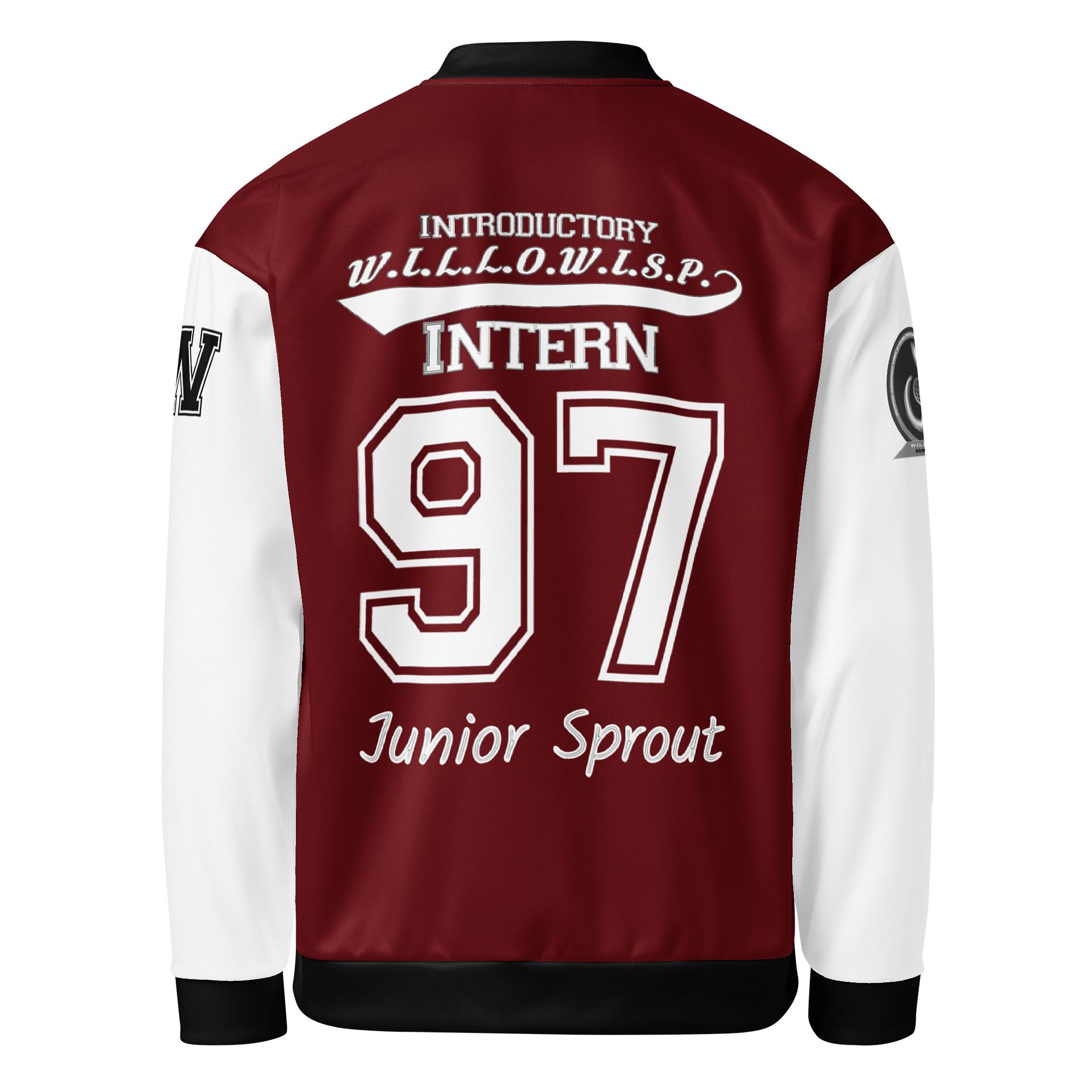 WILLOWISP Intern Varsity Jacket (red) product image (2)