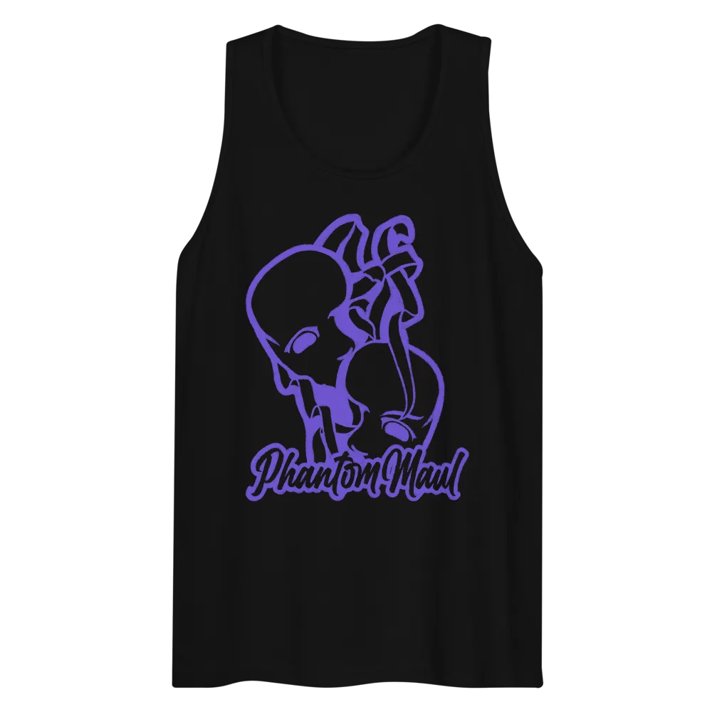 Dark Purple Big Logo Men's Tank Top product image (24)