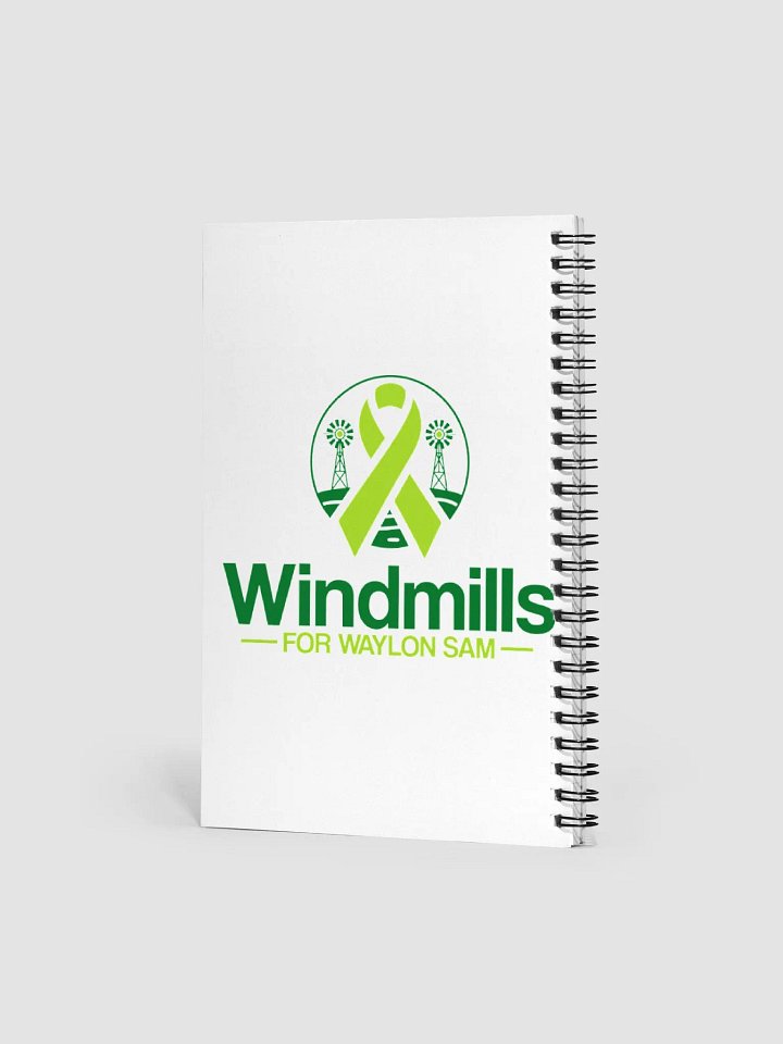 Windmills For Waylon Sam Notebook product image (2)