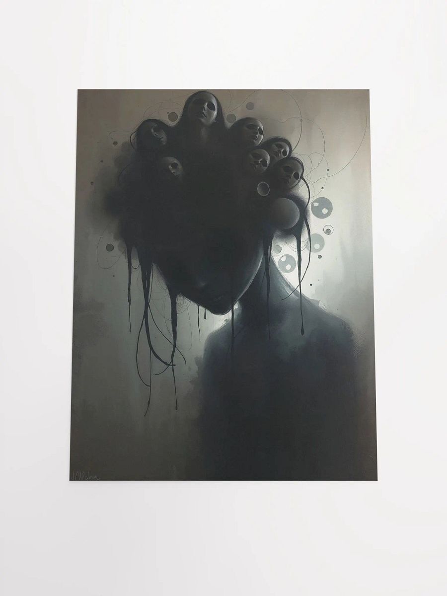 Dark Abstraction Matte Poster product image (14)