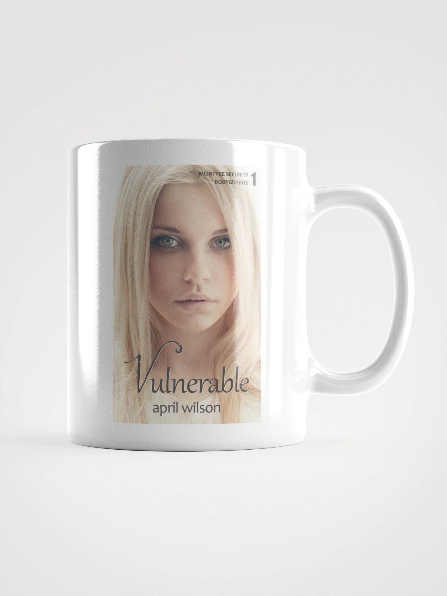 White Ceramic Mug - The original cover of Vulnerable product image (1)