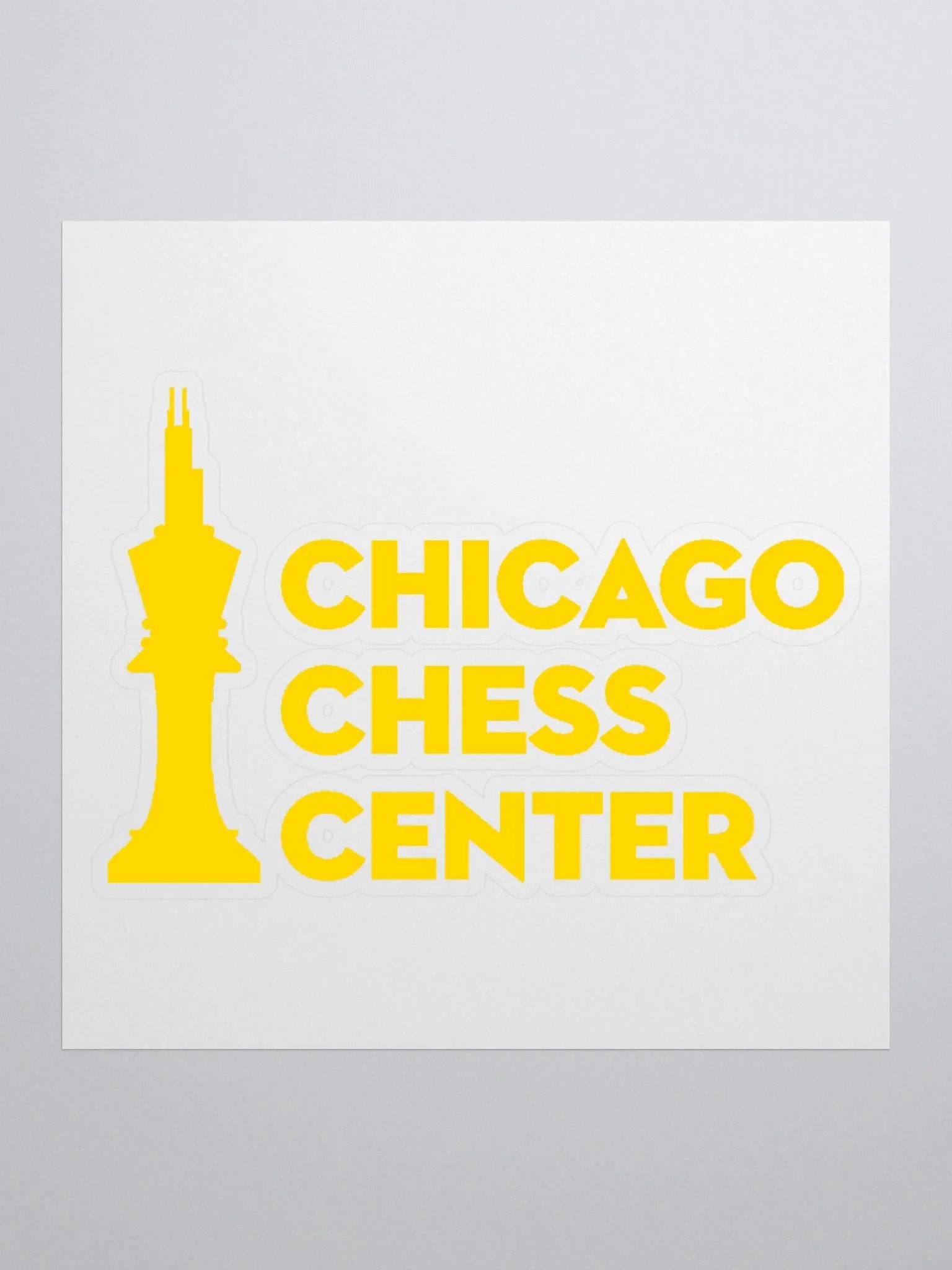 Yellow CCC Sticker product image (1)