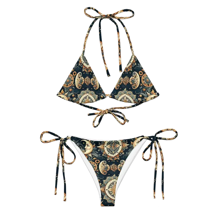 All-Over Print Recycled String Bikini product image (1)