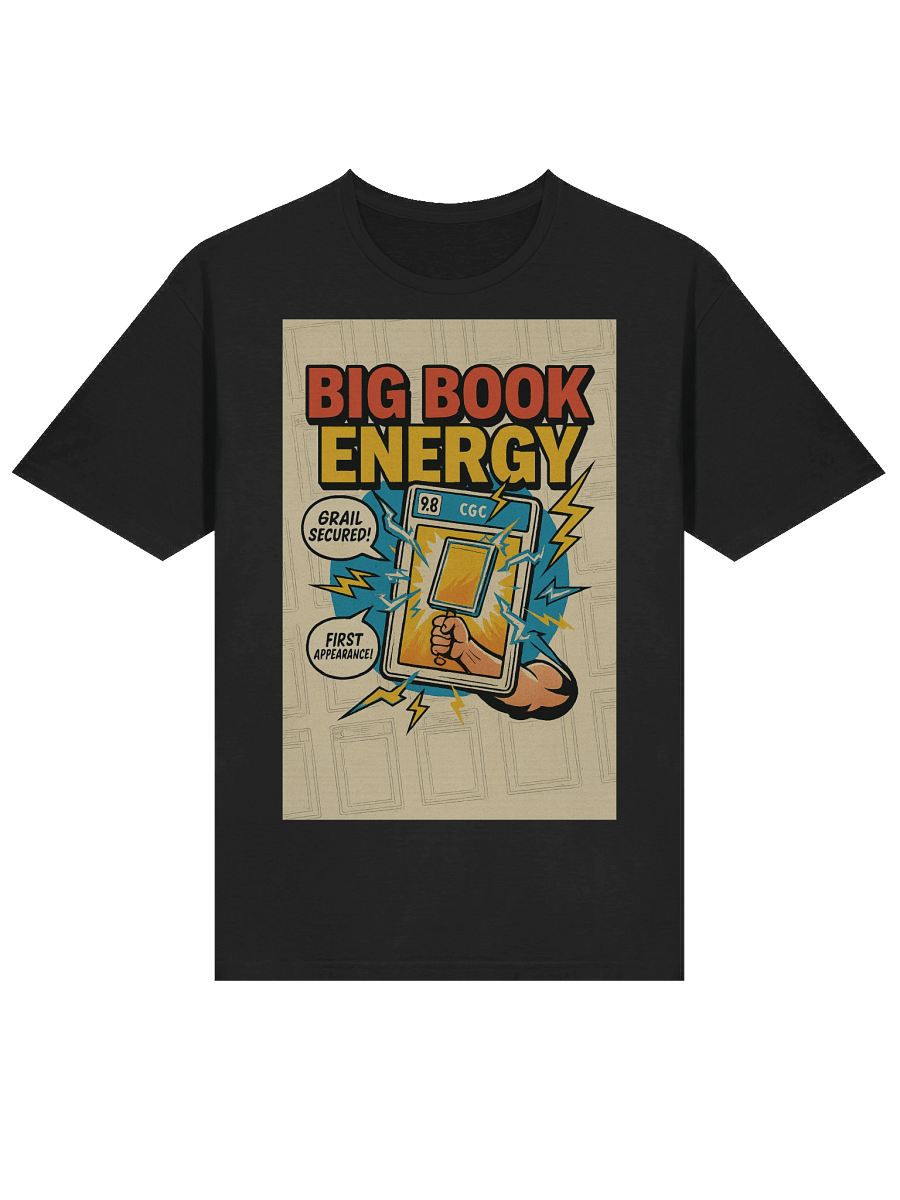 Big Book Energy T-Shirt | Grail Comic Collector Shirt for True Fans product image (47)