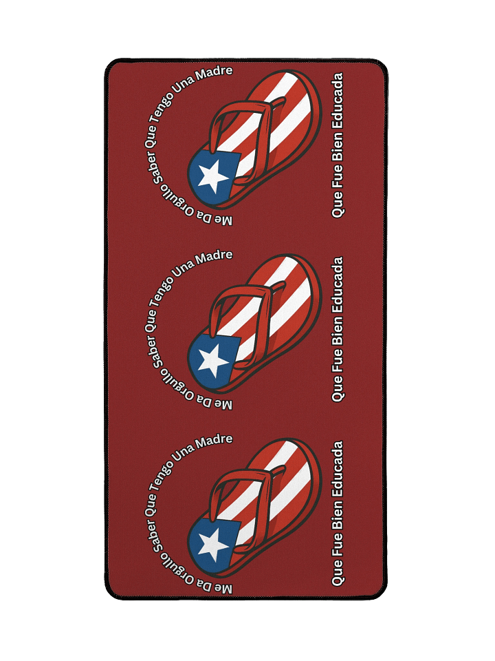 Proud Son/Daughter of a Well Educated Mother Flag Desk Mat product image (2)