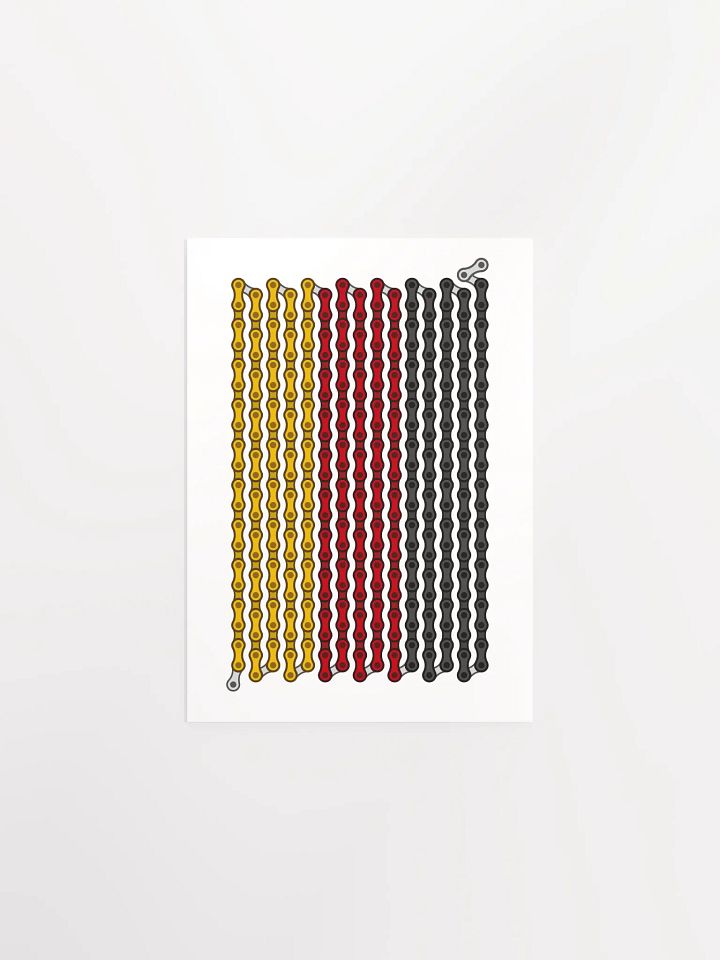 Germany Bike Chain Flag Poster product image (1)