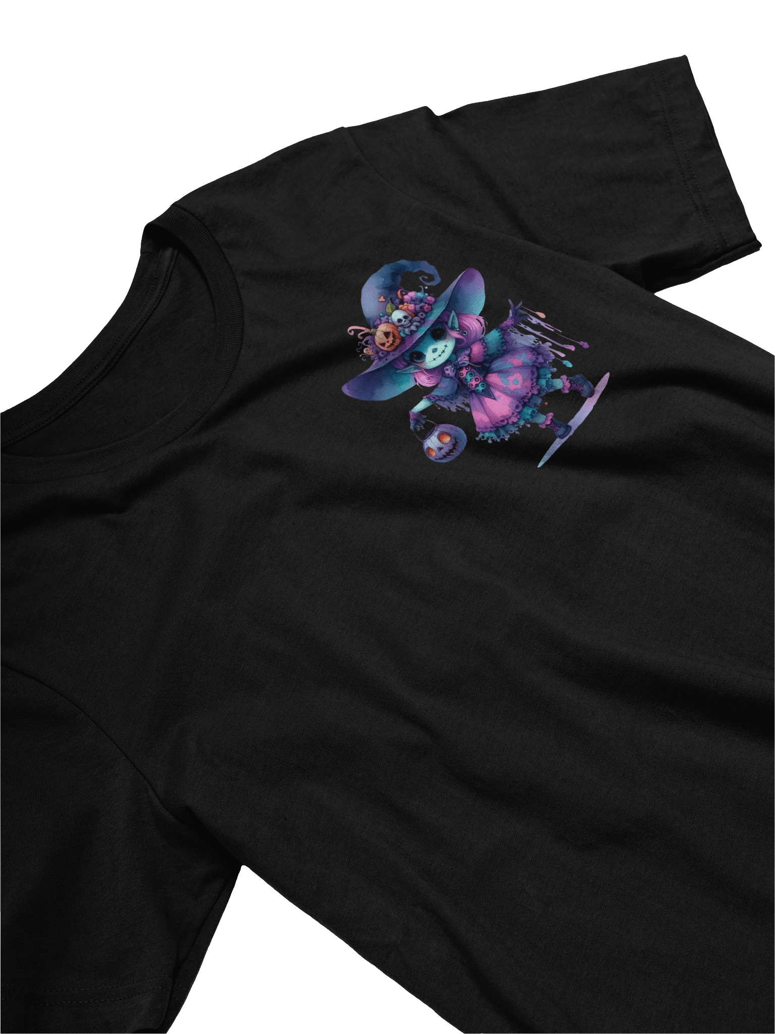Watercolour Halloween Fairy T-Shirt product image (3)
