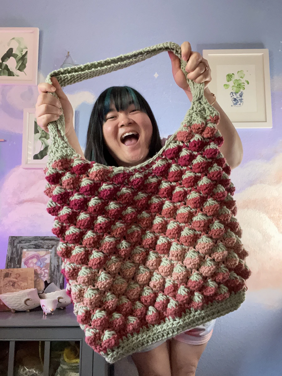 Strawberry Crochet Bag product image (2)