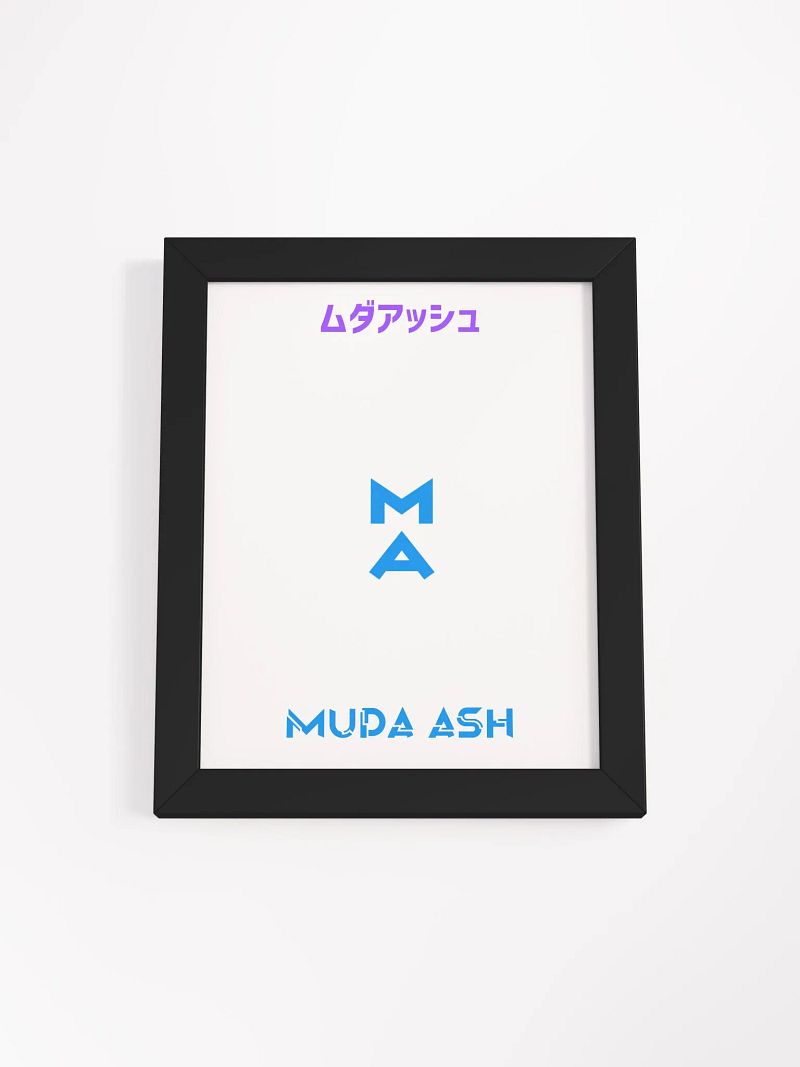 MUDA ASH POSTER