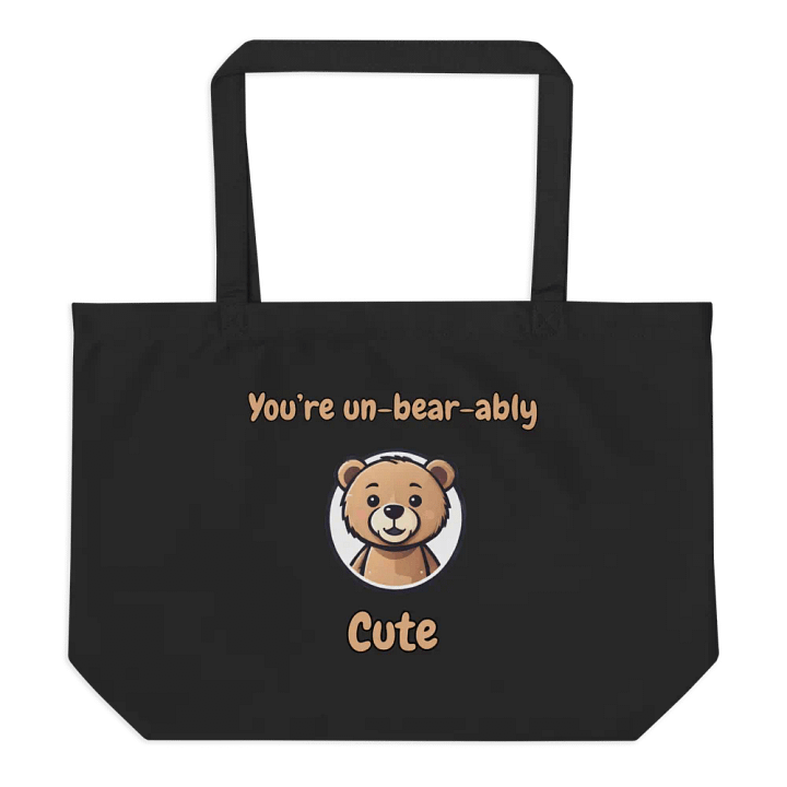 Un-Bear-Ably Cute Tote Bag product image (1)
