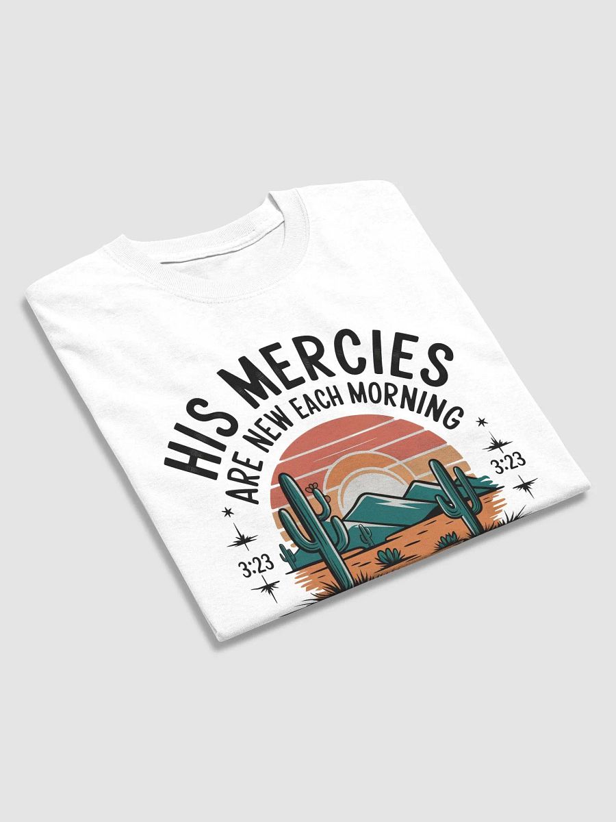 "His Mercies" Faithful Sunrise T-Shir product image (3)