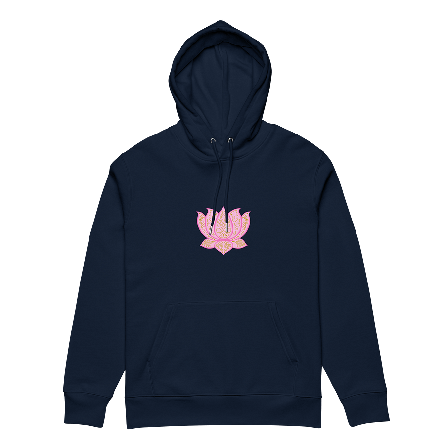 Golden Lotus Organic Hoodie product image (5)