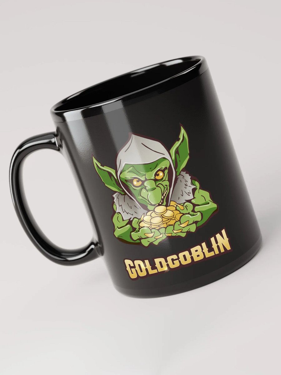 Goblin Tasse Schriftzug Black product image (3)