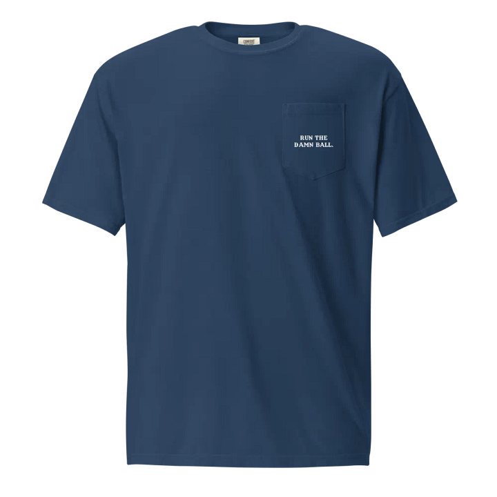 RTDB Pocket Tee (Blue) product image (1)