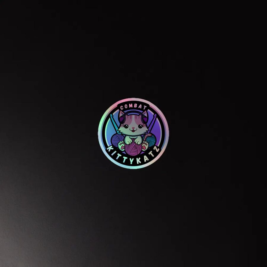 Combat Katz Holographic Sticker Pack product image (2)