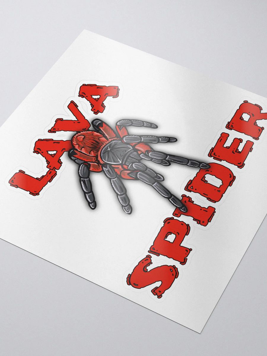 Lava Spider Sticker product image (3)