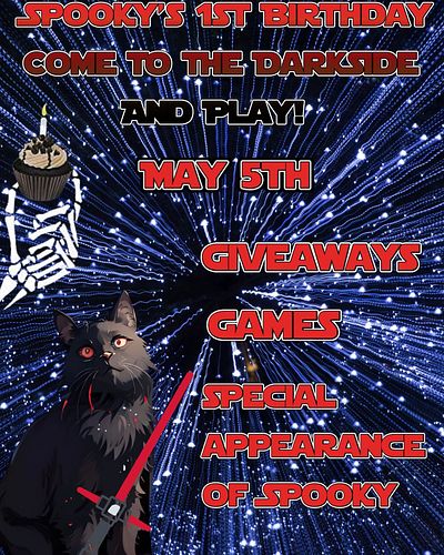 We can’t wait to see you tomorrow night as we celebrate Spooky’s First Birthday and Celebrate Revenge of the Fifth with Givea...