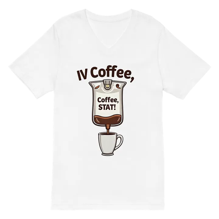 IV Coffee - Humorous Medical-themed T-shirt product image (2)