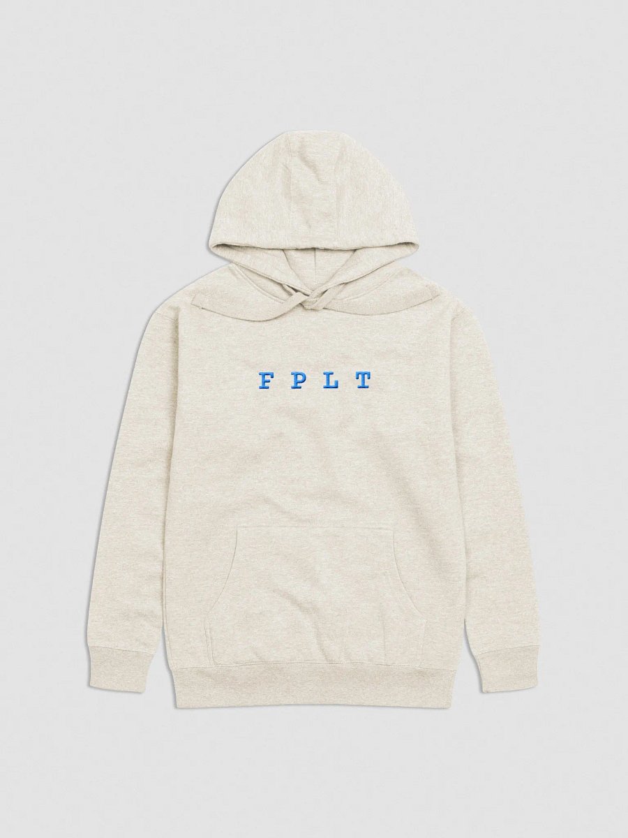 PERIOD in steno - Embroidered Hoodie (blue) product image (1)