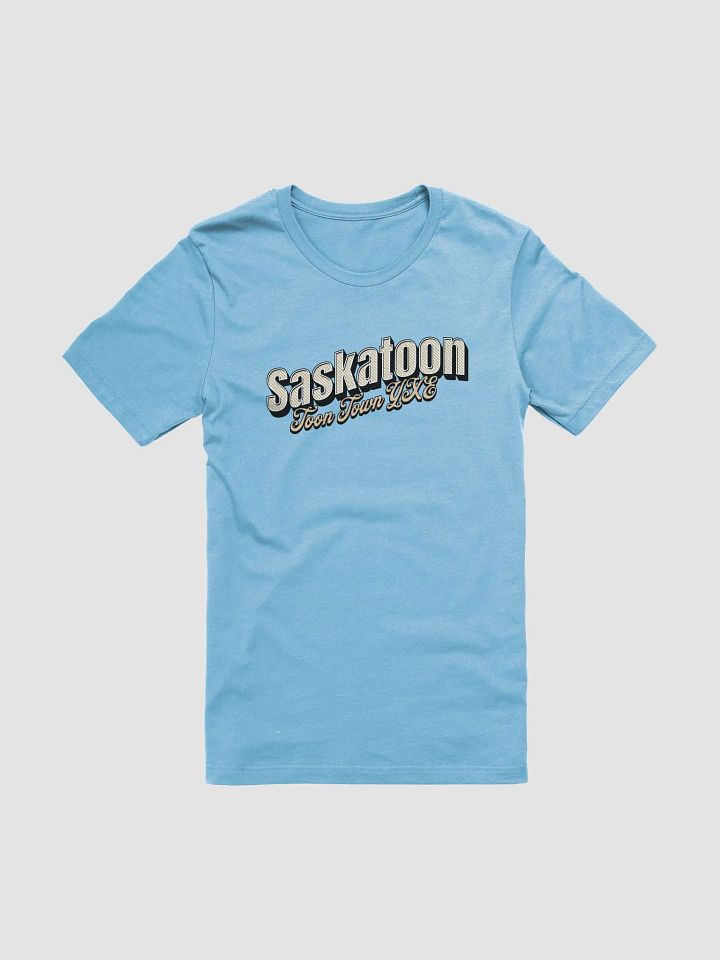 Saskatoon Toon Town YXE Stylized Graphic Tee product image (37)