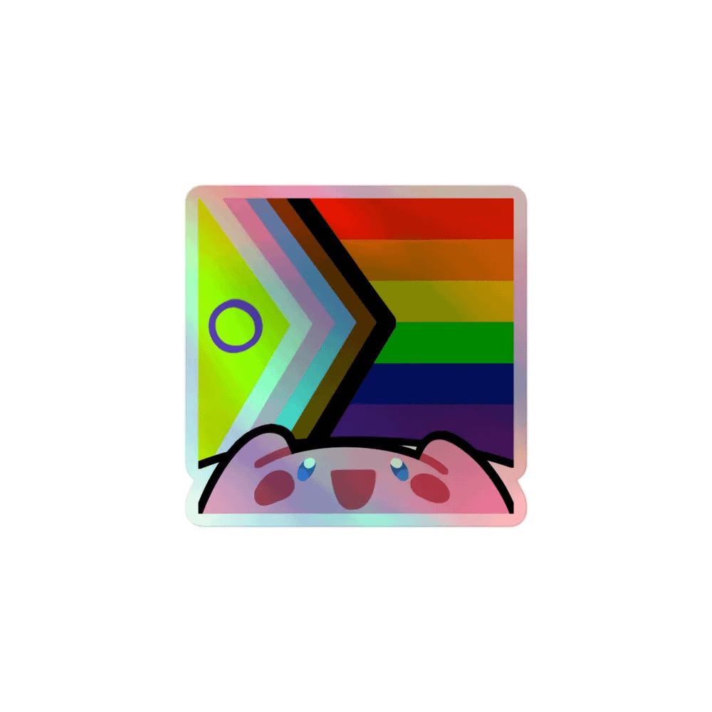 Kirb Pride Sticker product image (1)