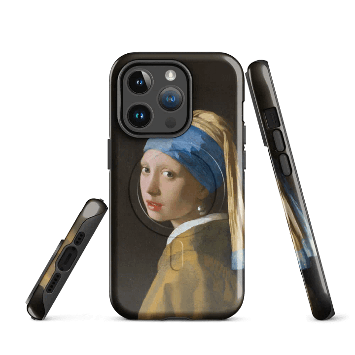 Girl with a Pearl Earring iPhone® MagSafe® Tough Case product image (1)