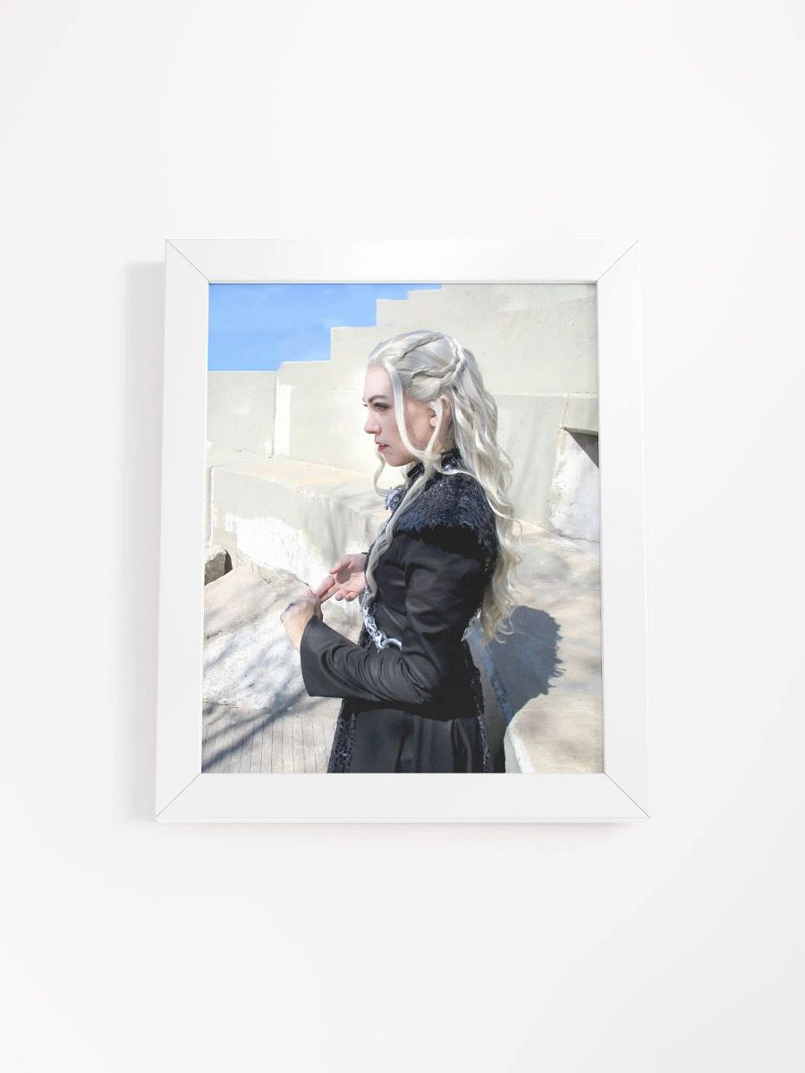 Framed Daenerys Targaryen Cosplay Print product image (1)