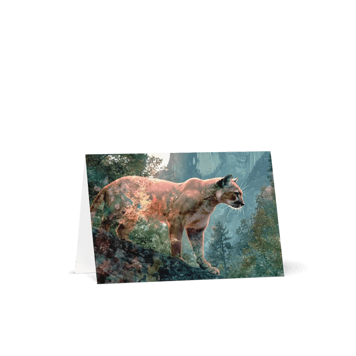 Mountain Lion, Greeting Card product image (1)