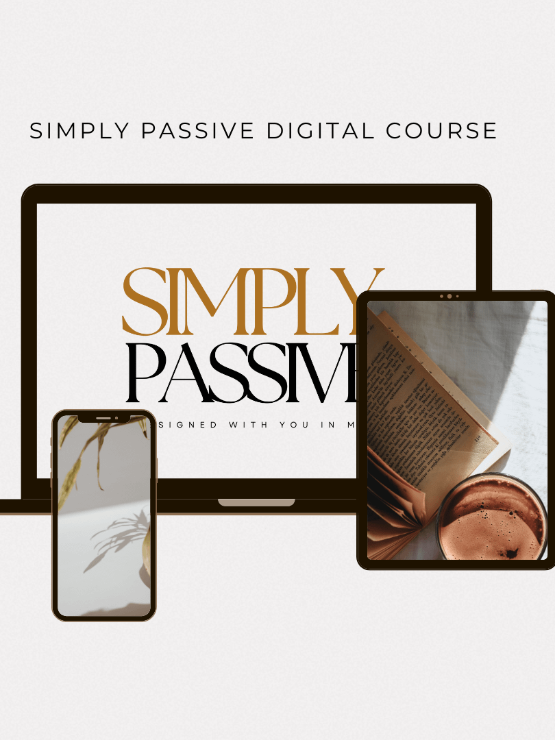 Simply Passive - Designed with You in Mind product image (1)