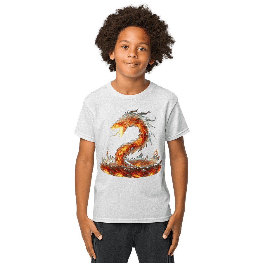 Crystallized Fire Snake #2 Youth Shirt (color choice) product image (8)