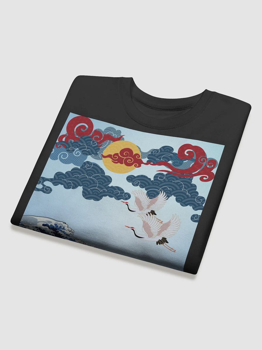 Premium Ethereal Crane Waves Sweatshirt product image (4)