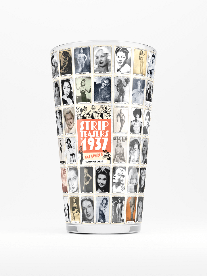 Stripteasers of 1937 Pint Glass product image (1)