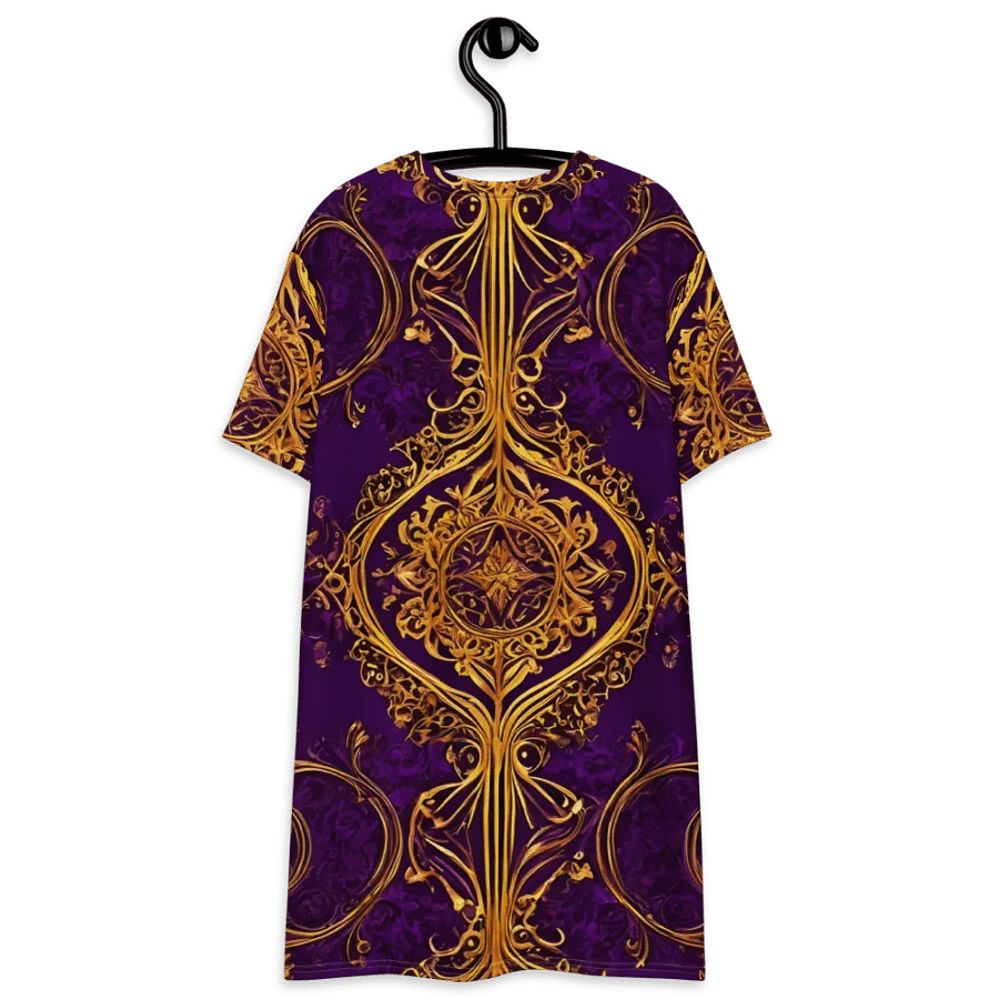 Swirl EcstasyT Shirt Dress product image (8)