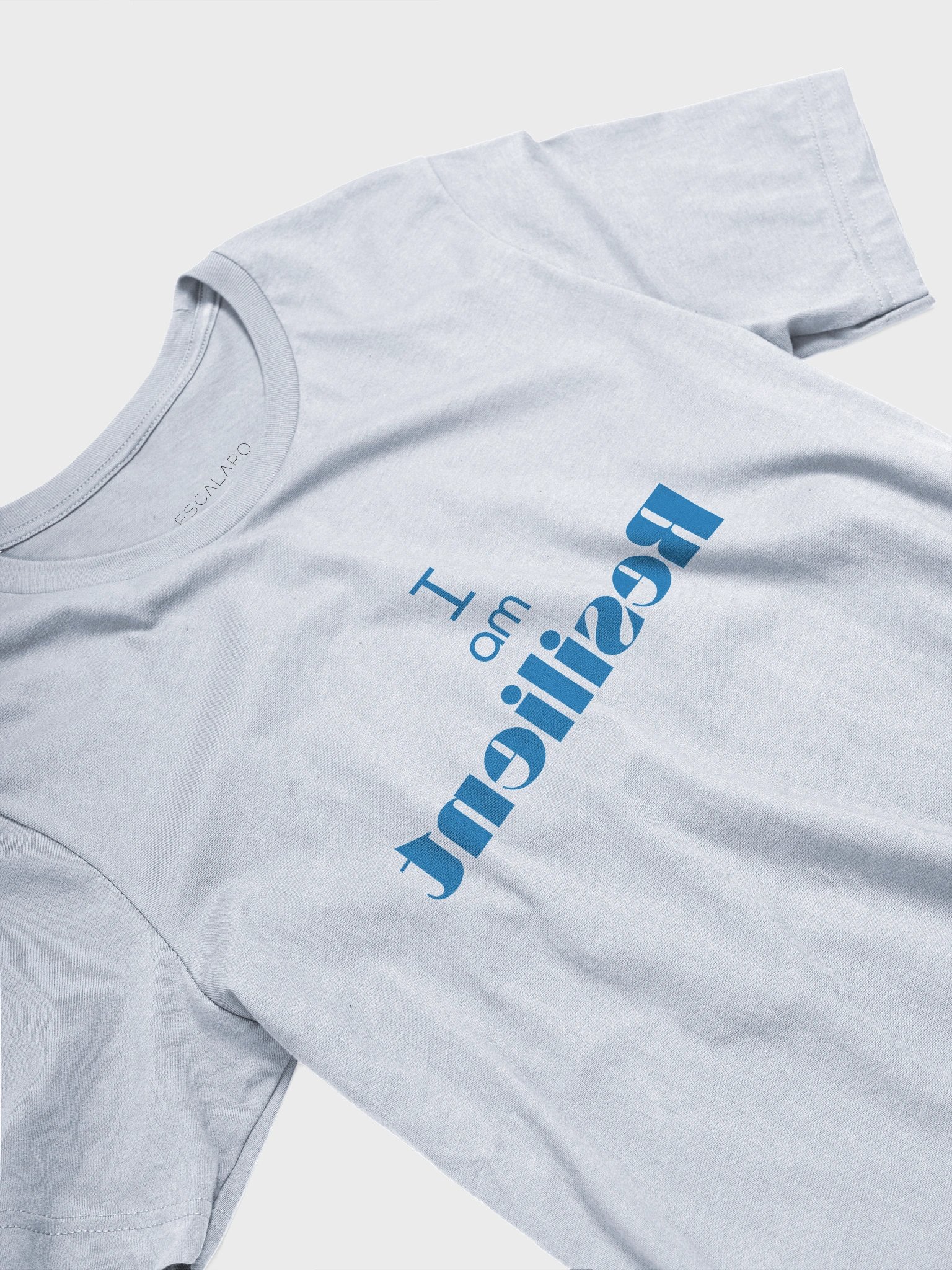 Mirror Message Tee – “I Am Resilient” product image (13)