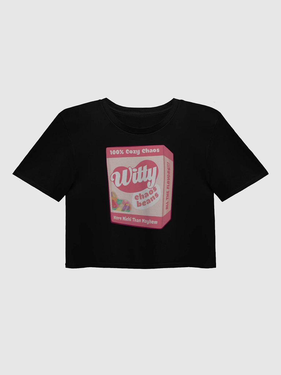 Witty Chaos Bean Crop Top product image (4)