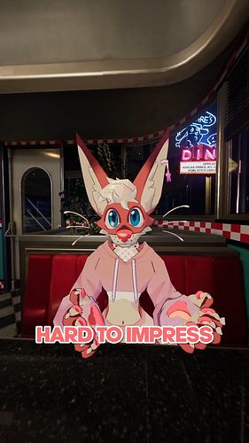 I would have some chicken tenders rn. 🍗 #VRChat #Furry #Femboy #Cute