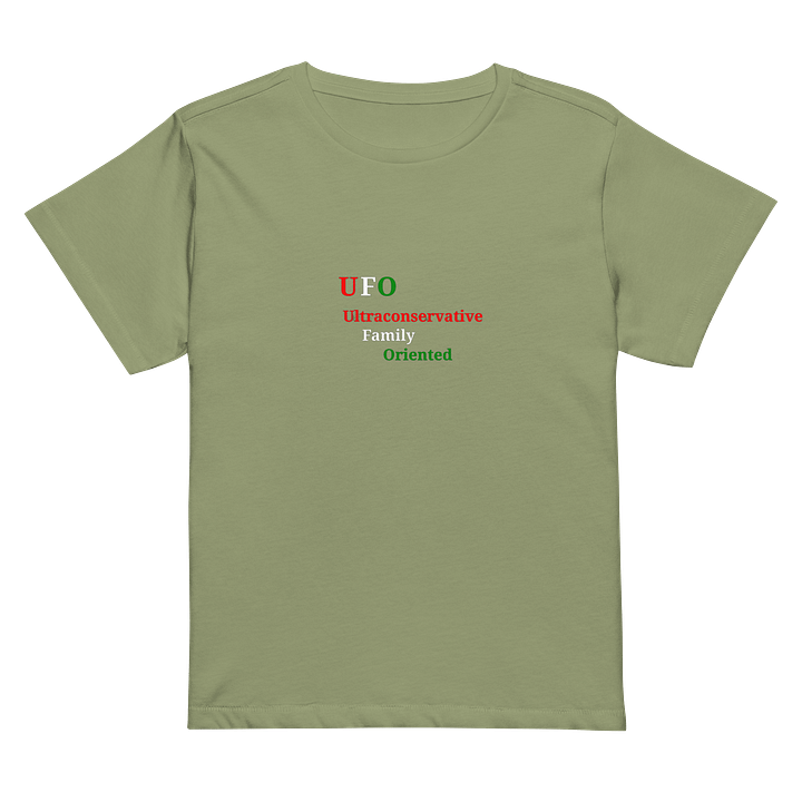 UFO Ultraconservative Family Oriented Tee product image (2)