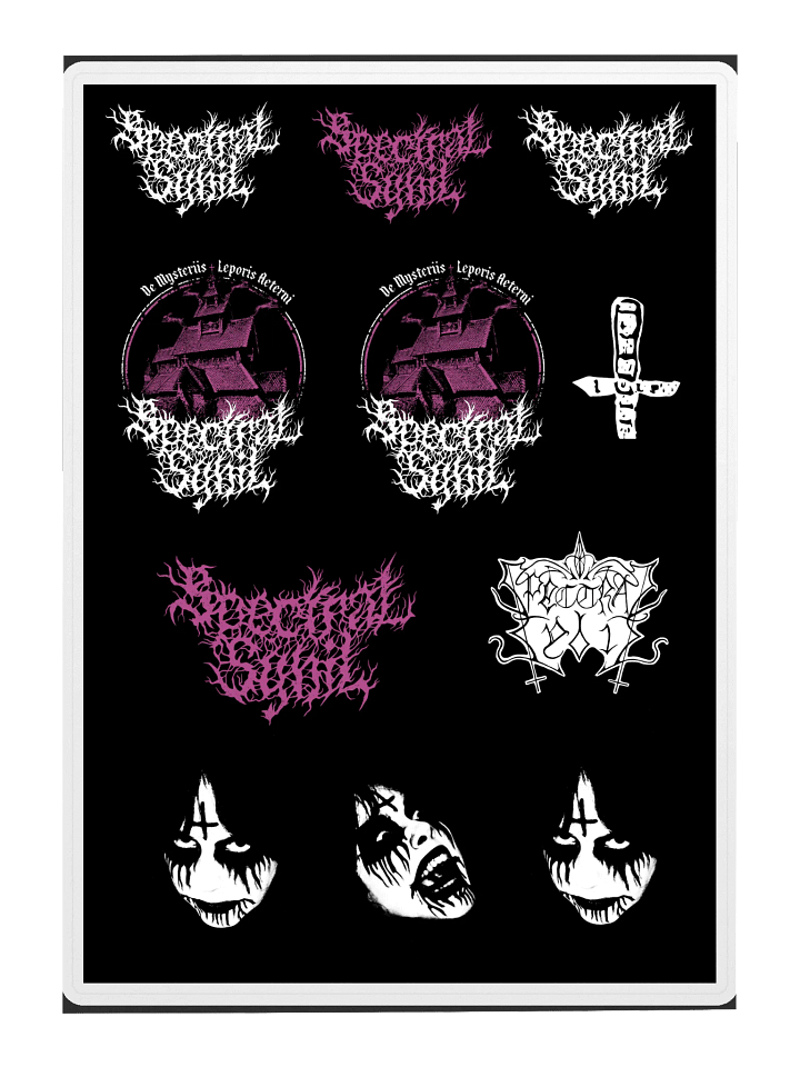 Black Metal Easter 2025 Sticker Set product image (1)
