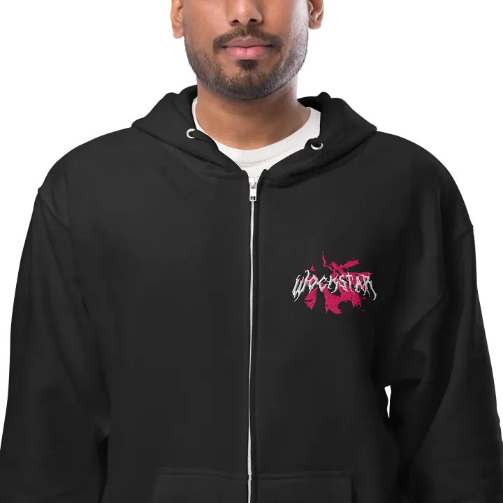 Metal Collection (OG) - Fleece Embroidered Zip-Up Hoodie product image (1)
