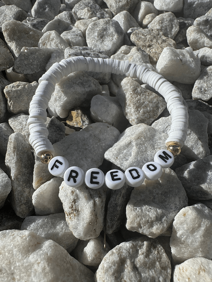 FREEDOM Bracelet (The Send Me Collection | Honoring Charlie Kirk) product image (2)